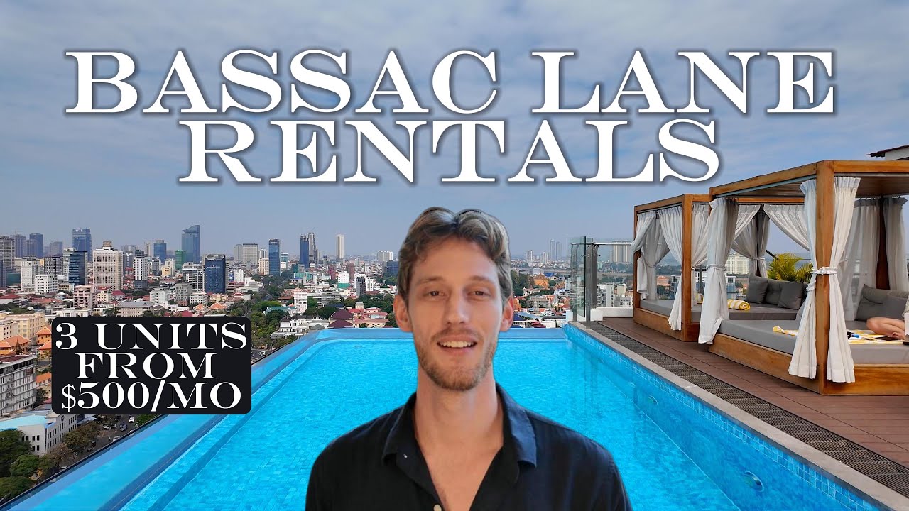 Phnom Penh Apartments for Rent Near Bassac Lane | $500–$1,500/mo