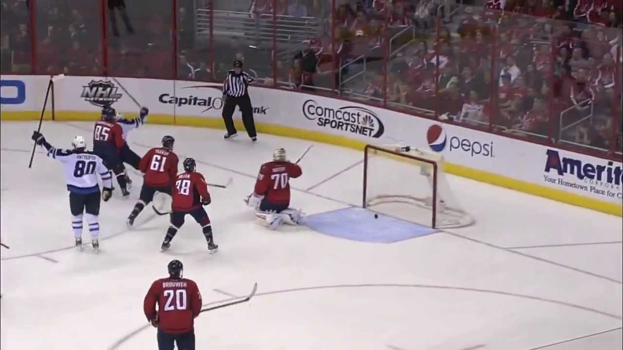 Nik Antropov 3-4 Goal vs. Capitals 04.23.2013 nhl hockey today