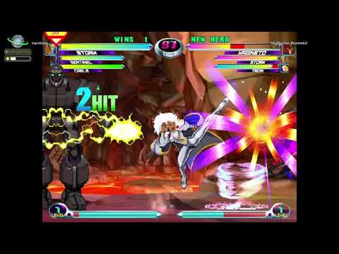 MvC2: Marvtronic - Storm + Drones + Scimitar Advanced Rushdown 100%+ Sequence .:9.13.25:.