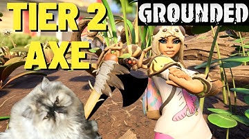 Walkthrough of Unlocking the Tier 2 Axe in Grounded