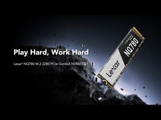 Lexar Nq780 1tb M.2 2280 Pcie Gen 4x4 Nvme SSD Up to 6000mb/S1.