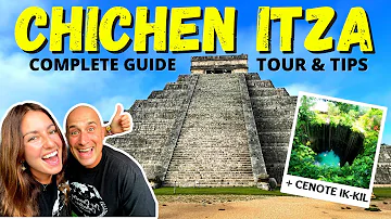 CHICHEN ITZA MEXICO - Tour & Guide + CENOTE Ik-Kil 🔥 (MUST WATCH)