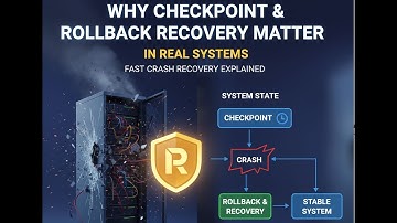 Why Checkpoint & Rollback Recovery Matter in Real Systems | Fast Crash Recovery Explained