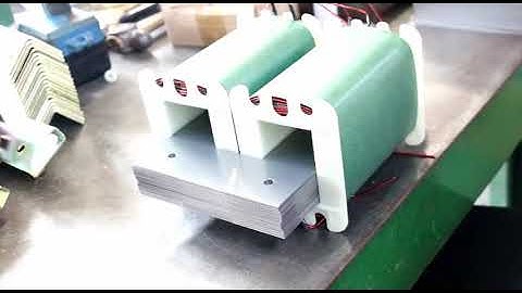 Single Phase Dry Type Transformer Producing Process