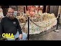 Check out the world’s largest gingerbread village display