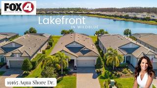 WildBlue Fort Myers FL Lakefront Home for Sale | Boating   Pool | 19165 Aqua Shore Drive