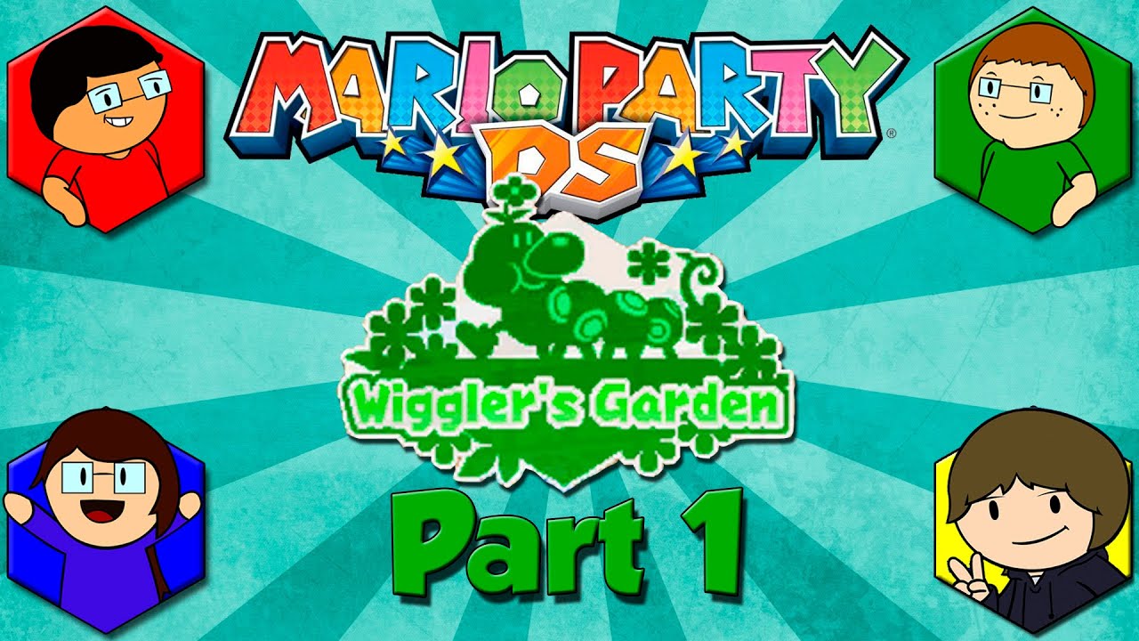 Mario Party DS - Wiggler's Garden [Part 1]