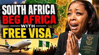 IT's OVER❗️ SOUTH AFRICA🇿🇦 BEG AFRICA With FREE VISA