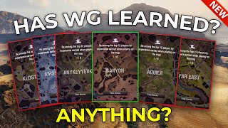 Has WG Learned How To Make Maps? | 6 New Maps in Recon Mode