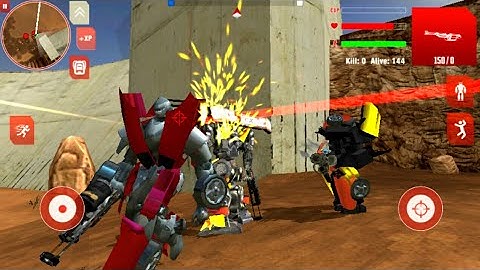 Royal Robots Battleground #5 || BY Naxeex Robots || Android Gameplay