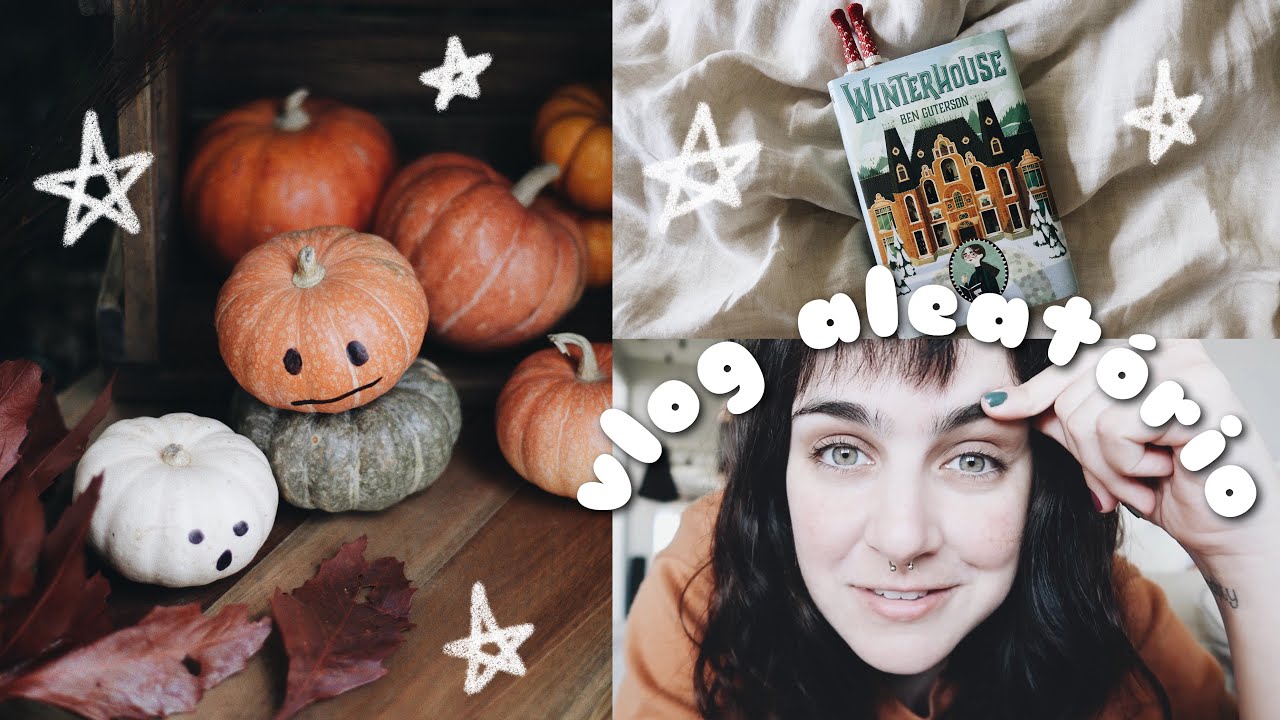 🎃👻 vlog: presentes da dinamarca, doces de halloween, leitura, spock e pintando fantasmas