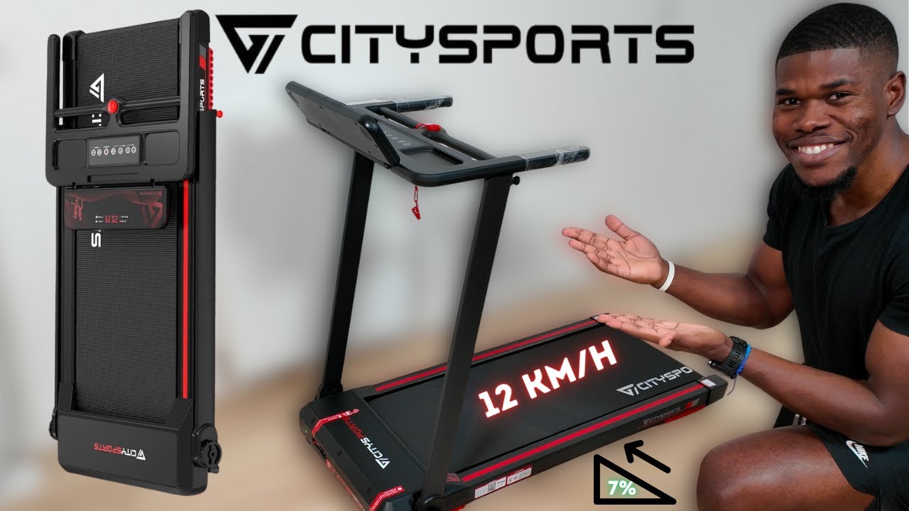 CITYSPORTS WP9 : Test et avis d'un TAPIS de COURSE PLIABLE (12 km/h)