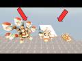 SPARTAN KICKING ALL NEW GOGO GOGO GAGA MEMES IN Giant SLOPE! #1 garry's mod