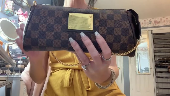 Louis Vuitton, Bags, Louis Vuitton Damier Azur Eva Crossbody Bag