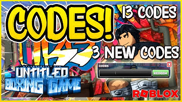✅3 NIEUWE CODES✅13 WERKENDE CODES voor 🥊 ZONDER TITEL BOXSPEL 🥊Takeover Update🥊 ZONDER TITEL BOXS...