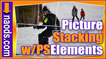 Photoshop Elements 13 and Picture Stacking
