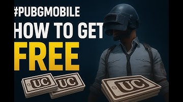 #PUBGMobile How to Get FREE UC in PUBG Mobile (Working Methods 2025)