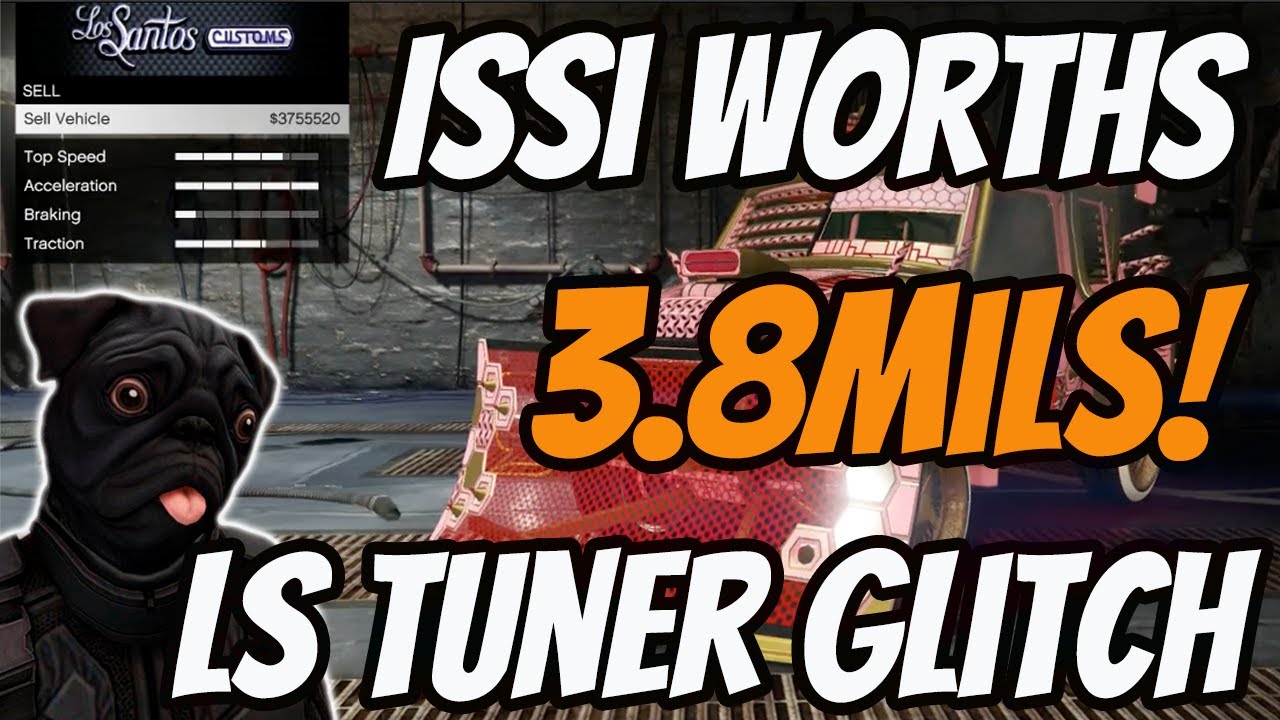PATCHED Turn your Issi in to 3 8mil! LS Tuner Dupe Glitch GTA 5 online