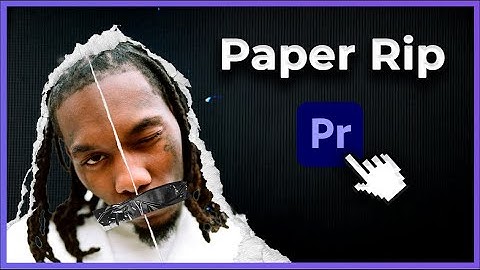 How to Use PAPER RIP Transitions in MUSIC VIDEOS ! (Next level)
