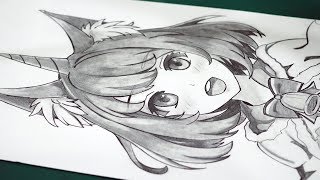 How To Draw Anime 'Unicorn' Girl  [Anime Drawing Tutorial for Beginners]