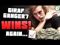 GirafGanger7 WINS yet ANOTHER Poker Tournament - Highlights Stream