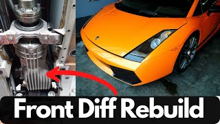 Front Differential Rebuild For The Lamborghini Gallardo Superleggera | Time Sert Thread Repair