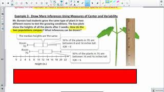 6-3 Make Comparative Inferences about Populations