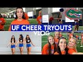 Uf cheer tryouts vlog  university of florida cheerleading tryouts 2023