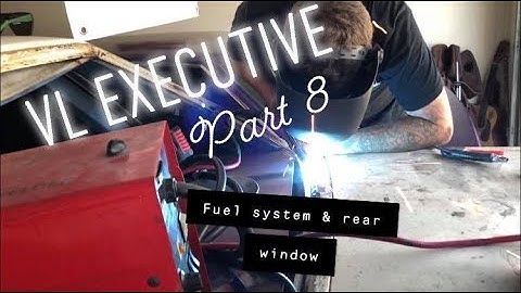 Vl Executive Part 8 Fuel system & Rear Window