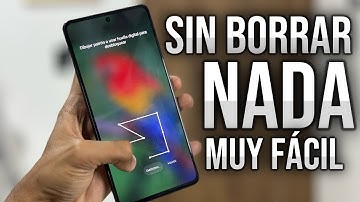 ✅Cómo Quitar SIN RESETAR Patrón de desbloqueo Contraseña o PIN Olvidado en cualquier celular Android