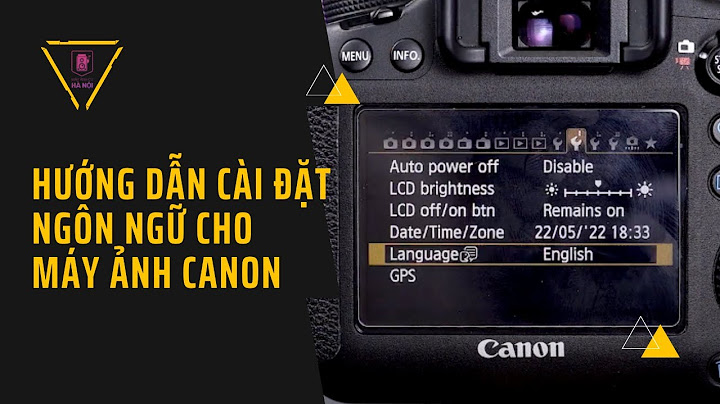 Hướng dẫn sử dụng máy ảnh canon 80d tiếng việt