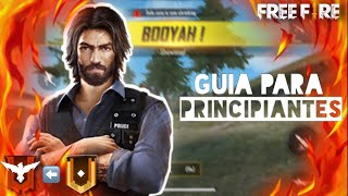 GUÍA PARA PRINCIPIANTES en FREE FIRE 2024! como jugar free fire