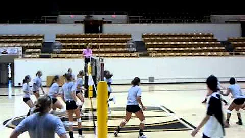 ESU Volleyball Practice - Deutschman Kill