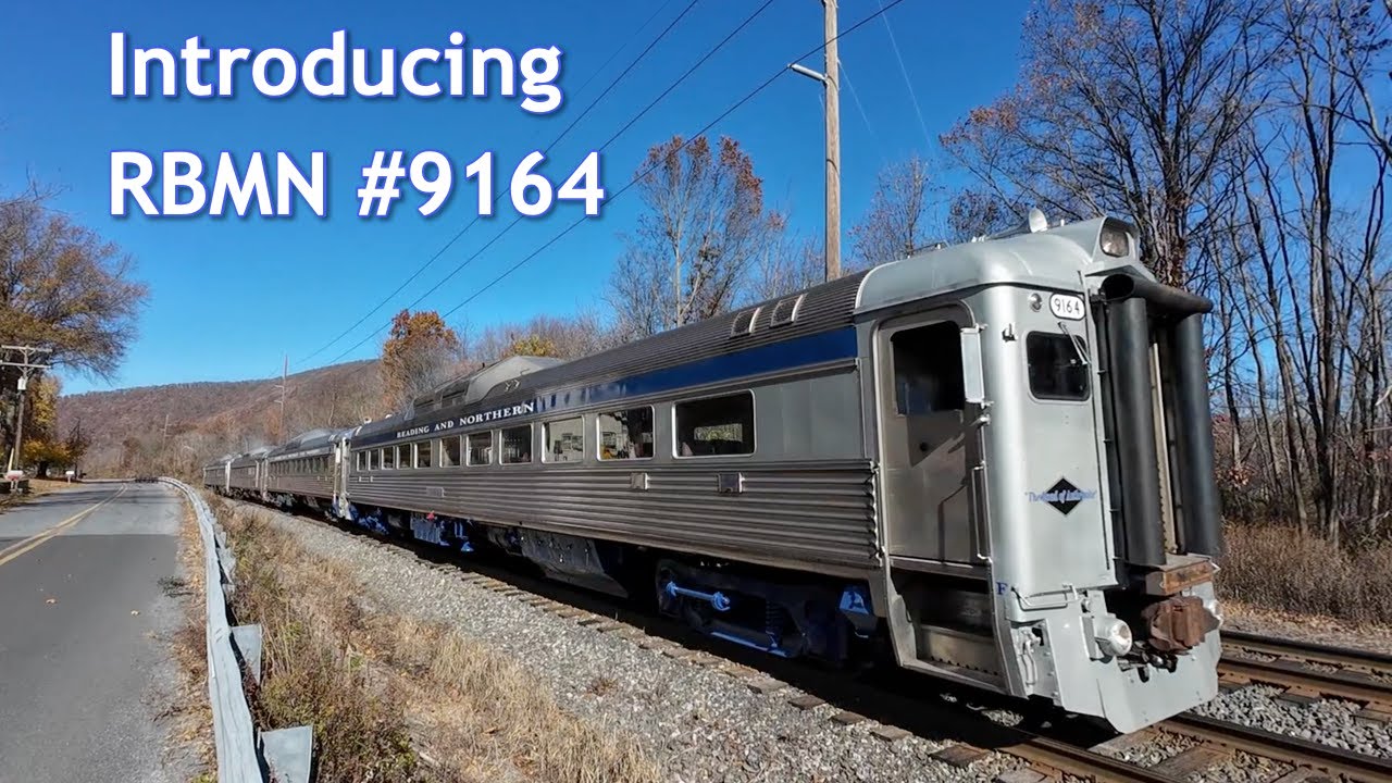 НОВЫЙ железнодорожный дизель-вагон (РДВ) № 9164