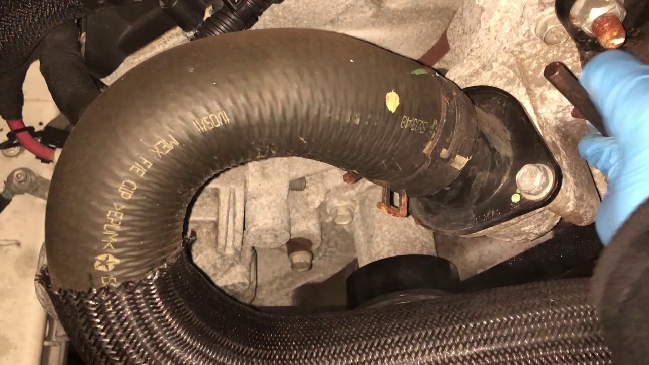 Bleeding the Air out of Your Cooling system 5.7L Hemi , part 2 - YouTube