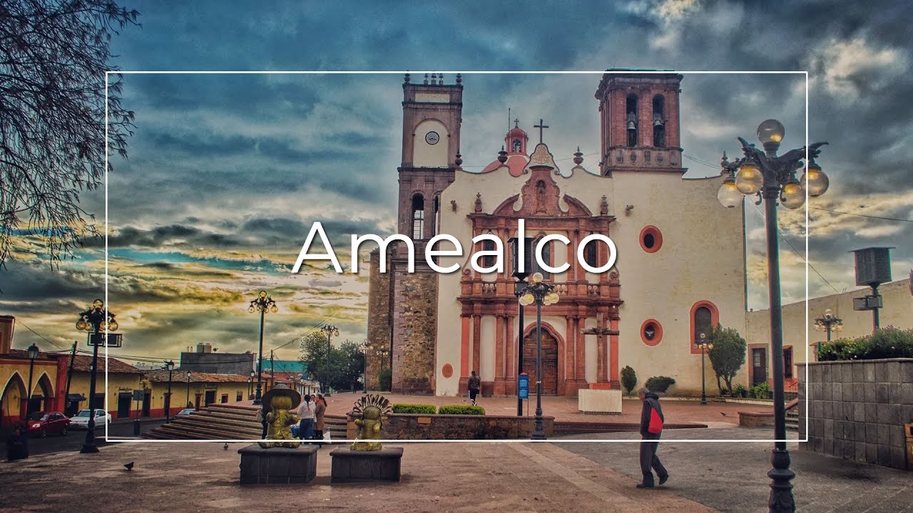 Amealco, Querétaro Pueblo Mágico En Vivo | Vista de la Plaza Constitución