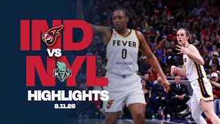 Game-High 28 Points From Kelsey Mitchell In Fever Win Over New York Liberty | Full Game Highlights