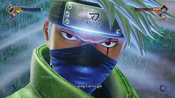 jump force gameplay (Kakashi vs Trunks)