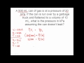 Combined Gas Law Quiz