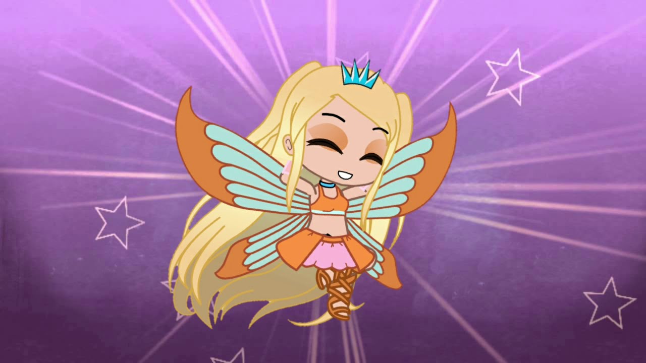 Winx Club Stella Enchantix Transformation Gacha Club YouTube