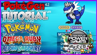 PokeGen Tutorial ORAS Powersaves: Pokemon Modifier (Omega Ruby Alpha Sapphire)