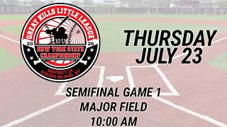 2026 Baseball 10u New York State Championship Tournament - Semifinal Game 1