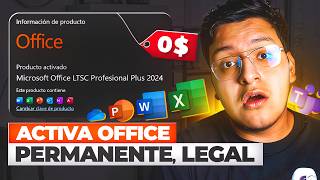 INSTALA y ACTIVA OFFICE 2024 FULL para SIEMPRE💻🤯 | 100% Legal (ACTUALIZADO 2026)