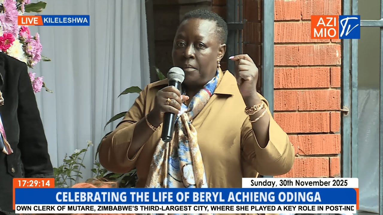 Ruth Odinga SPEAKS: Family & Friends HONORED at Beryl Achieng Odinga’s Memorial Mass
