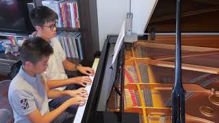 Adrian Chen & Jeremy Chen - Chopsticks Piano Duet