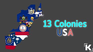 13 Colonies of the United States | Fan Song by Kxvin
