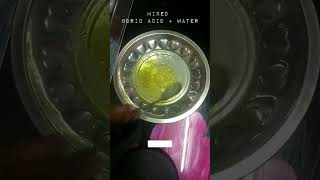 💧Slime Experiment Boric Acid Vs Fevigum Vs Water #shorts #trending