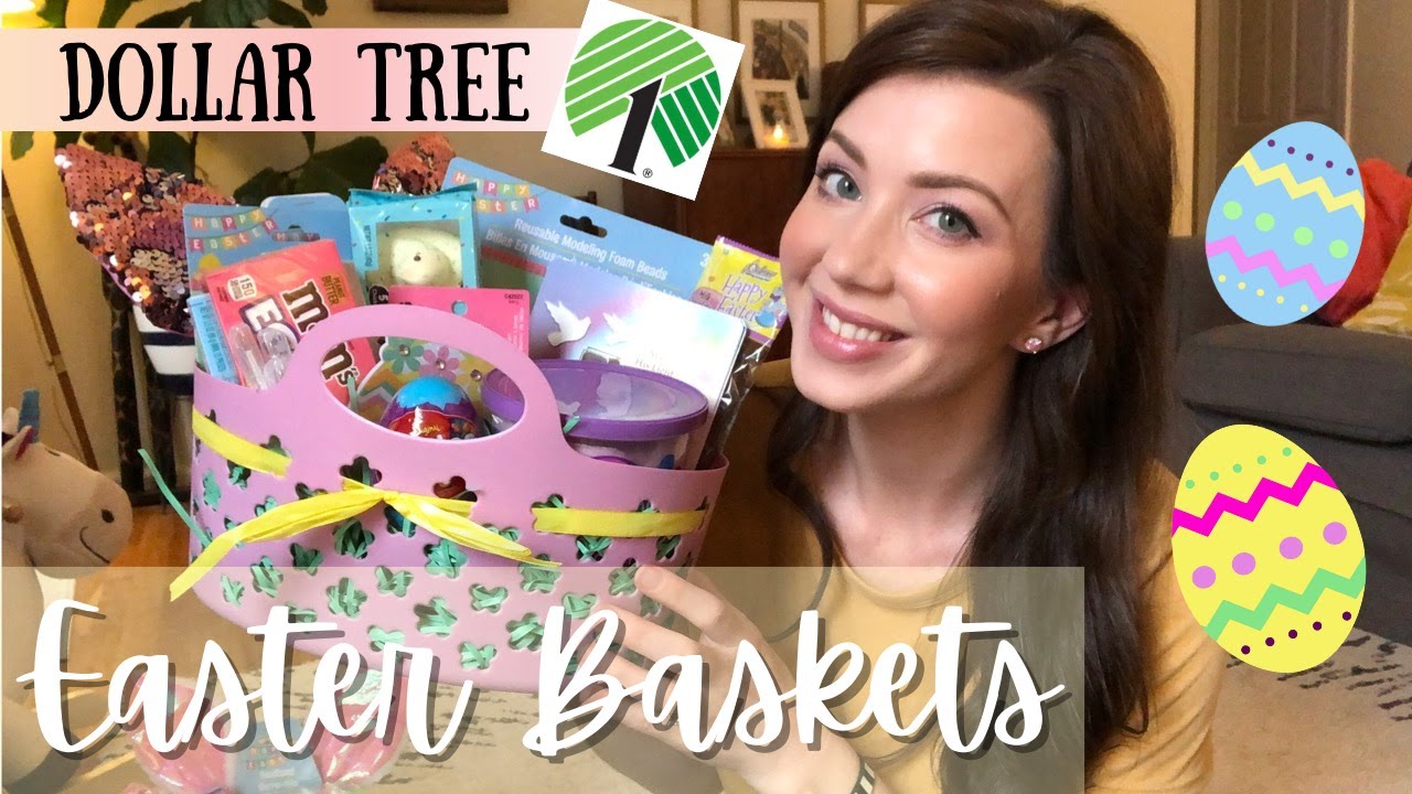 🐣 WHAT I GOT MY KIDS FOR EASTER 2021 DOLLAR TREE EASTER BASKETS 2021
