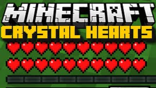 Minecraft: CRYSTAL HEARTS (Double Heart, Unlimited Regeneration & More) Mod Showcase Minecraft: CRYSTAL HEARTS (Double Heart, Unlimited Regeneration & More) Mod Showcase