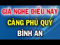 3 Nguyên Tắc Sống Để Khi Về Già Luôn Bình An Phú Quý